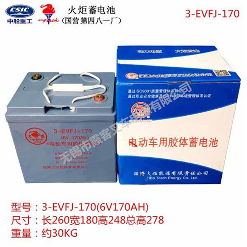 3EVFJ-170火炬蓄電池